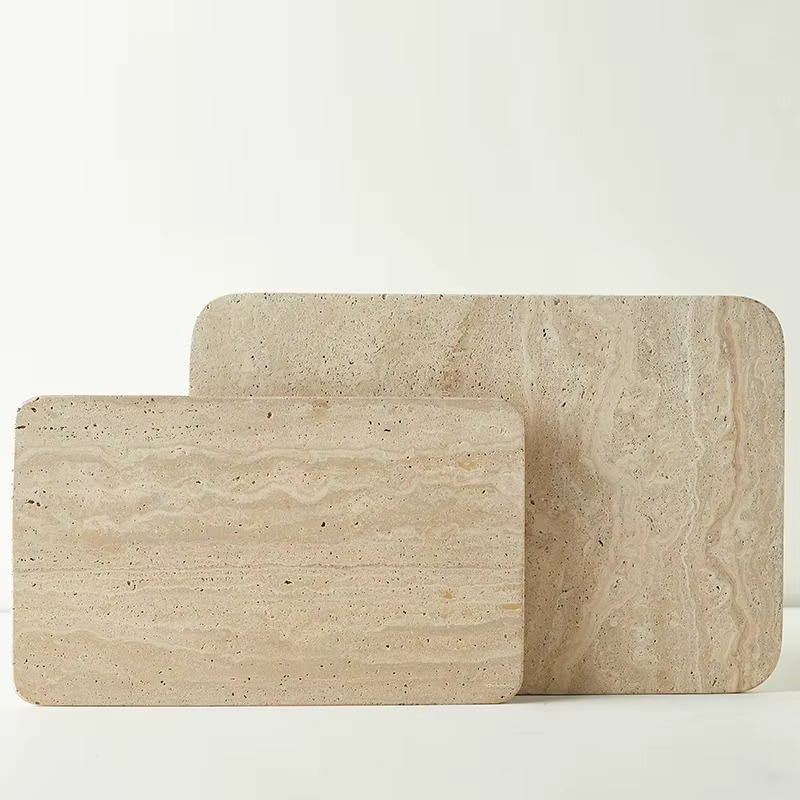 Travertine Style Stone Trays
