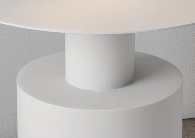 Round Metal Bedside Table