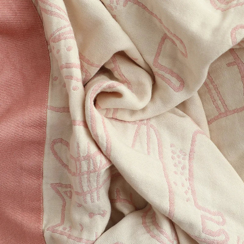 Cat Print Cotton Duvet Cover