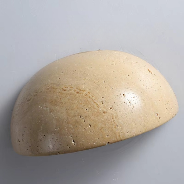 Semi Circular Stone Wall Light Fixtures