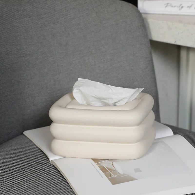 Ceramic Rectangular Tissue Boxes
