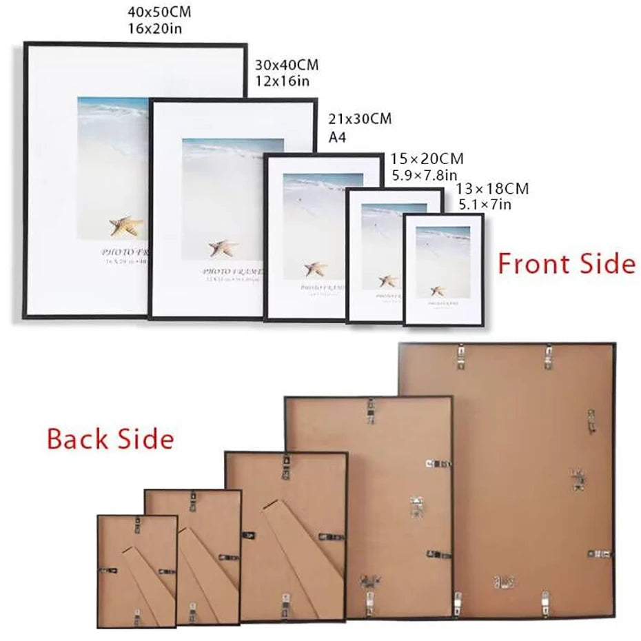 Classic Aluminum Wall Photo Frames