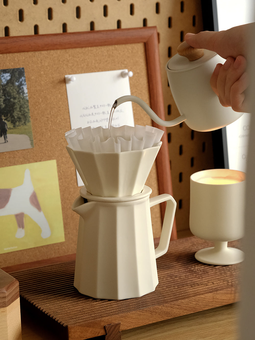 Vintage Style Coffee Pot Set