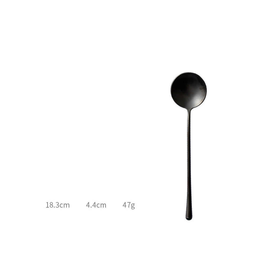 Black Stainless Steel Cutlery