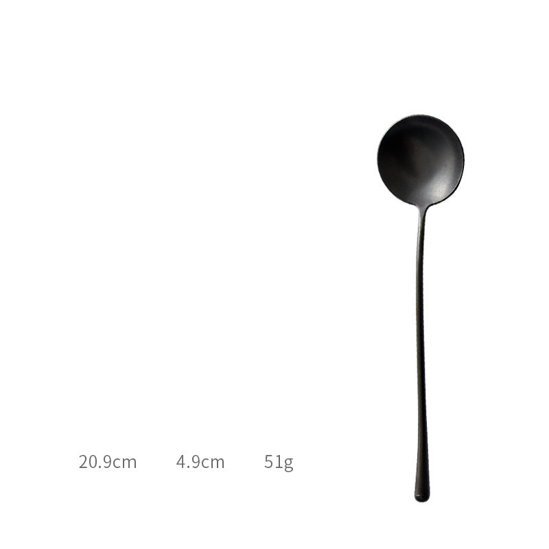 Black Stainless Steel Cutlery