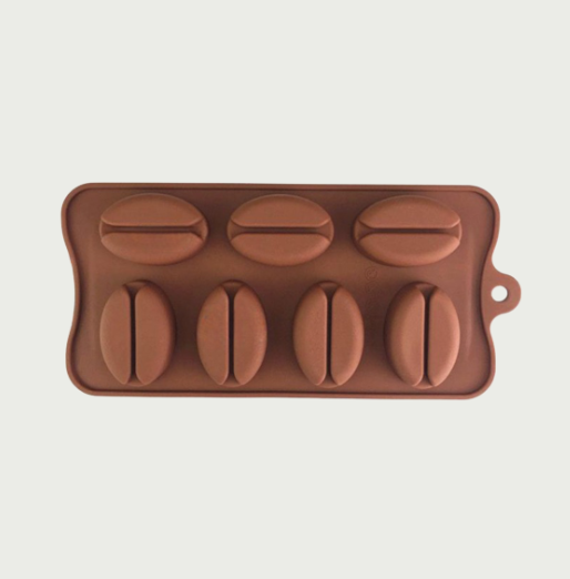 Coffee Beans Silicone Ice Cube Tray