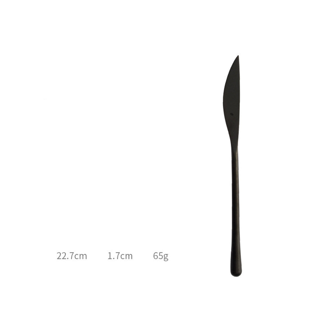 Black Stainless Steel Cutlery