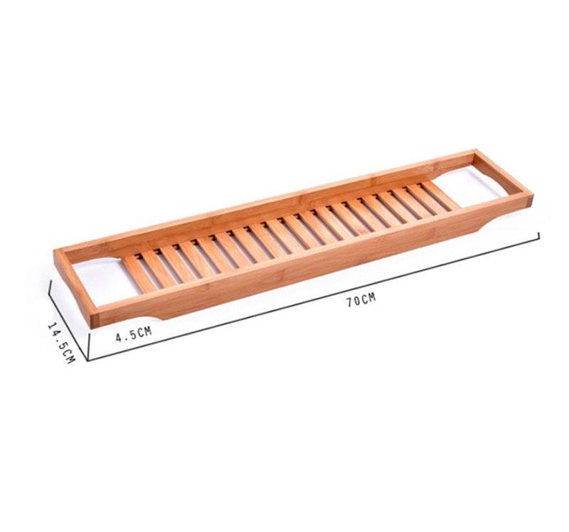 Thin Bamboo Bathtub Tray