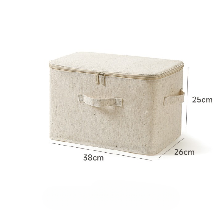 Wardrobe Folding Storage Baskets with Ziplock