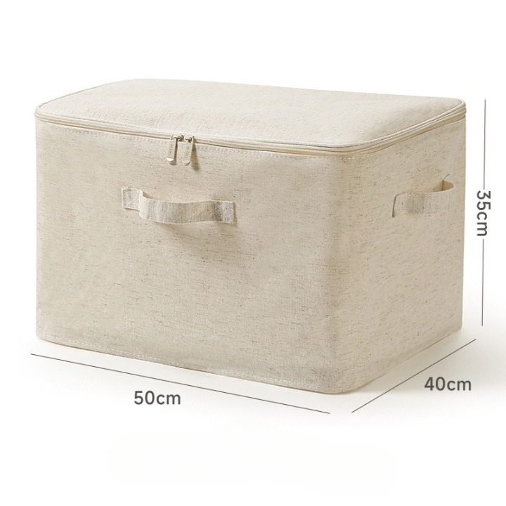 Wardrobe Folding Storage Baskets with Ziplock