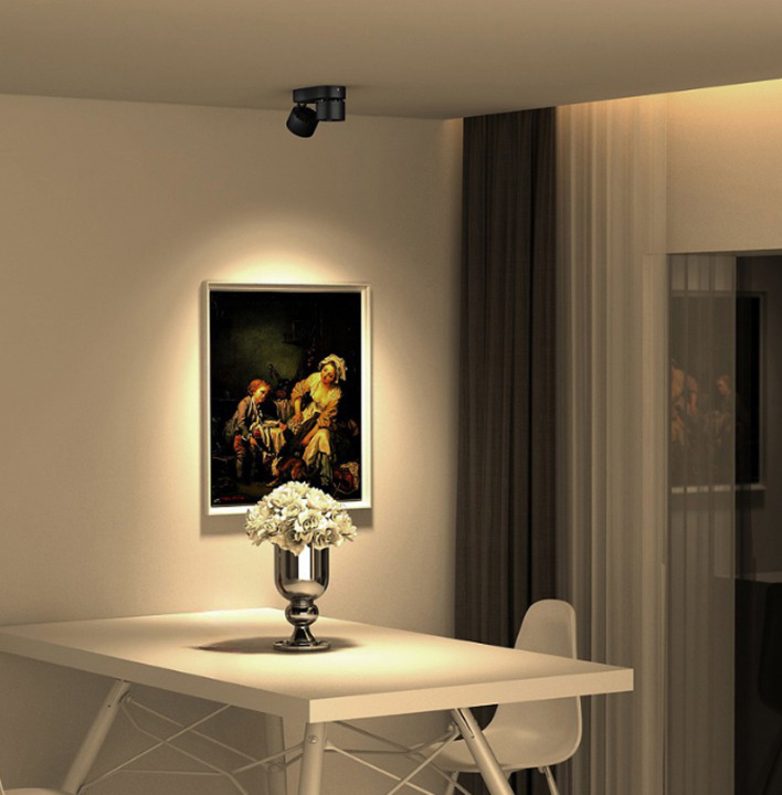 Double-Head Adjustable Spot Ceiling Downlight