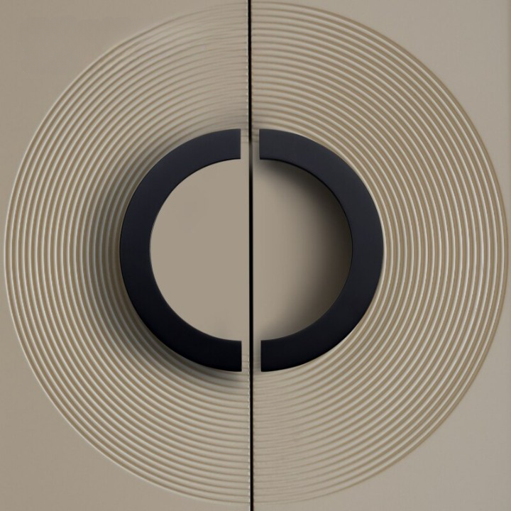 Light Lux Semi Circle Handle & Knob