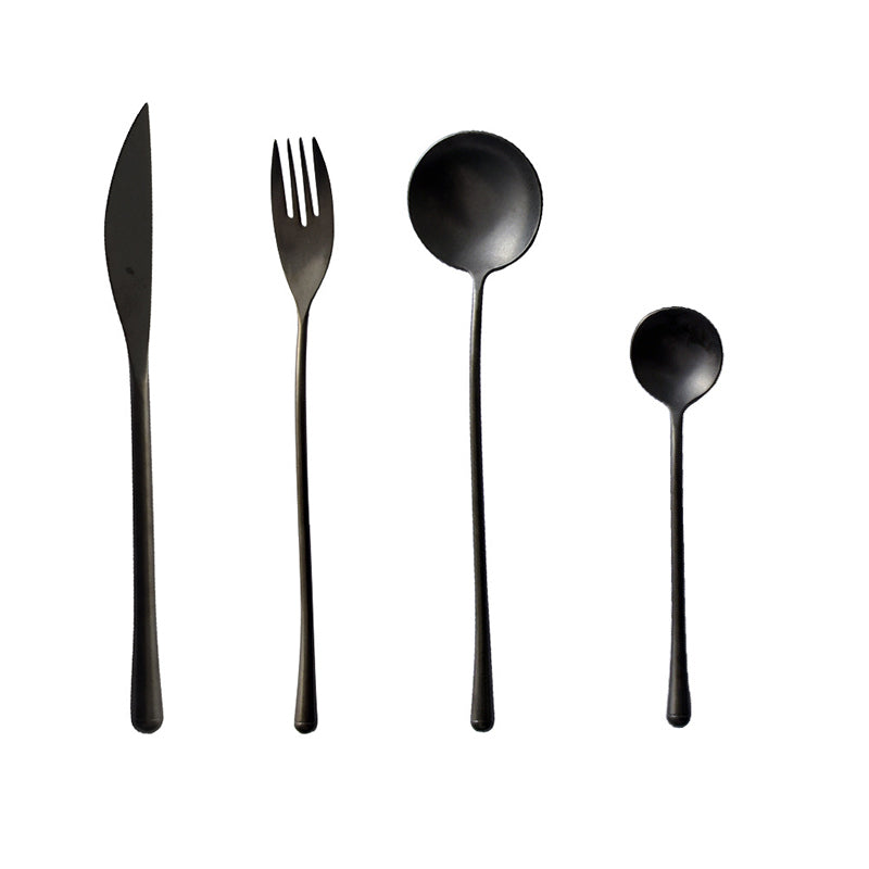 Black Stainless Steel Cutlery