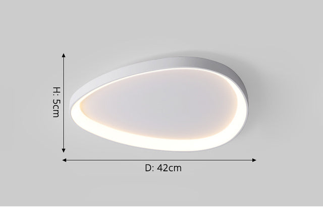 Irregular 8 Shape Ceiling Light