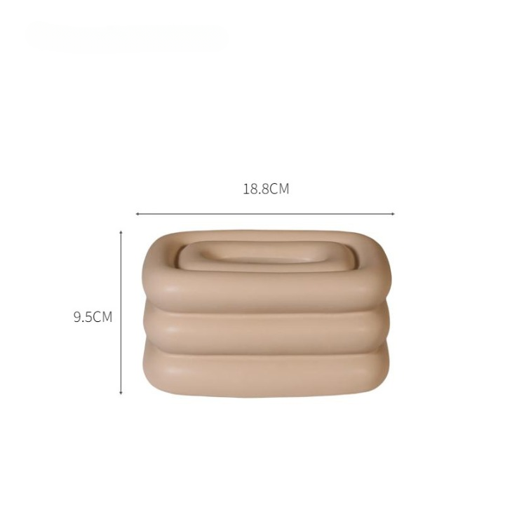 Ceramic Rectangular Tissue Boxes