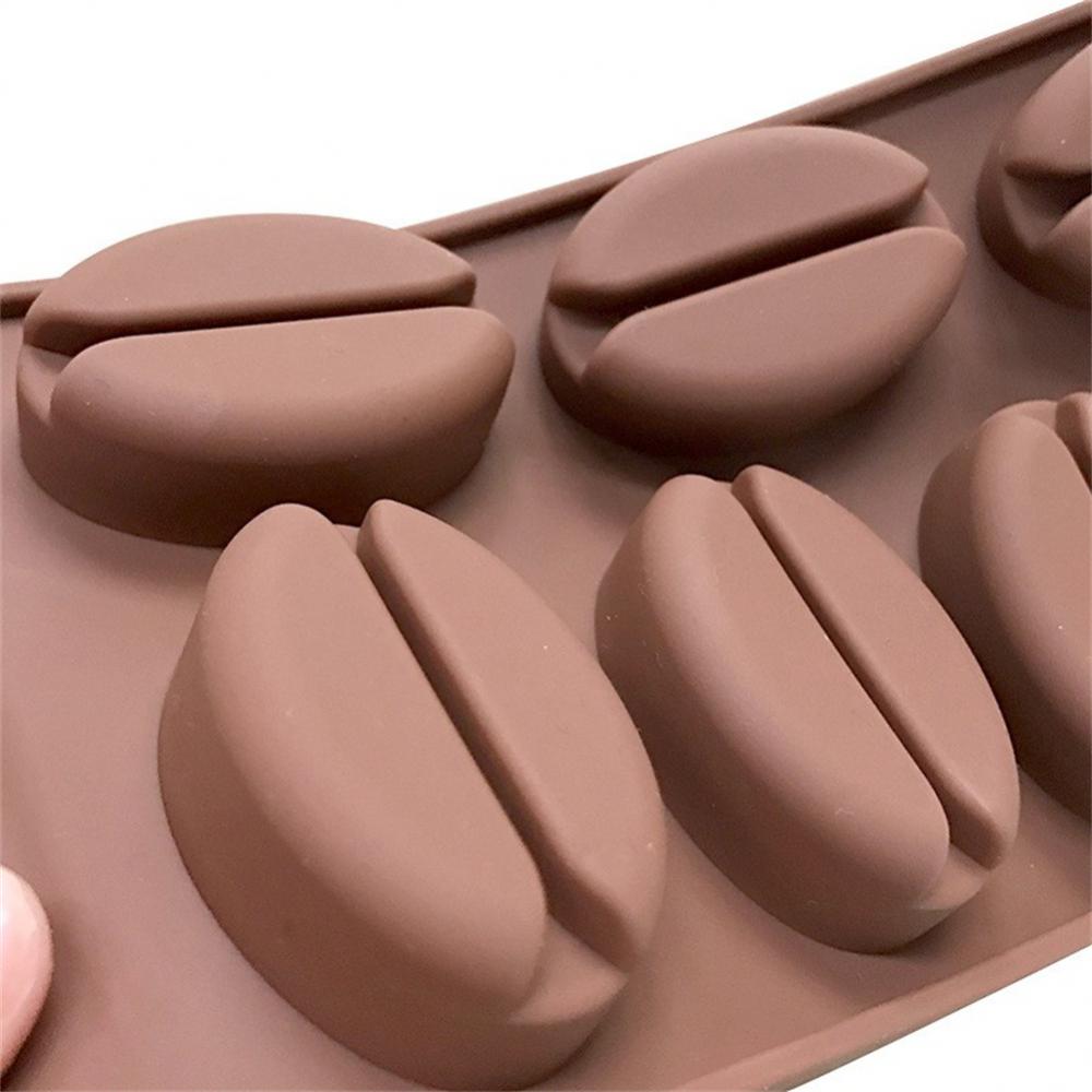 Coffee Beans Silicone Ice Cube Tray
