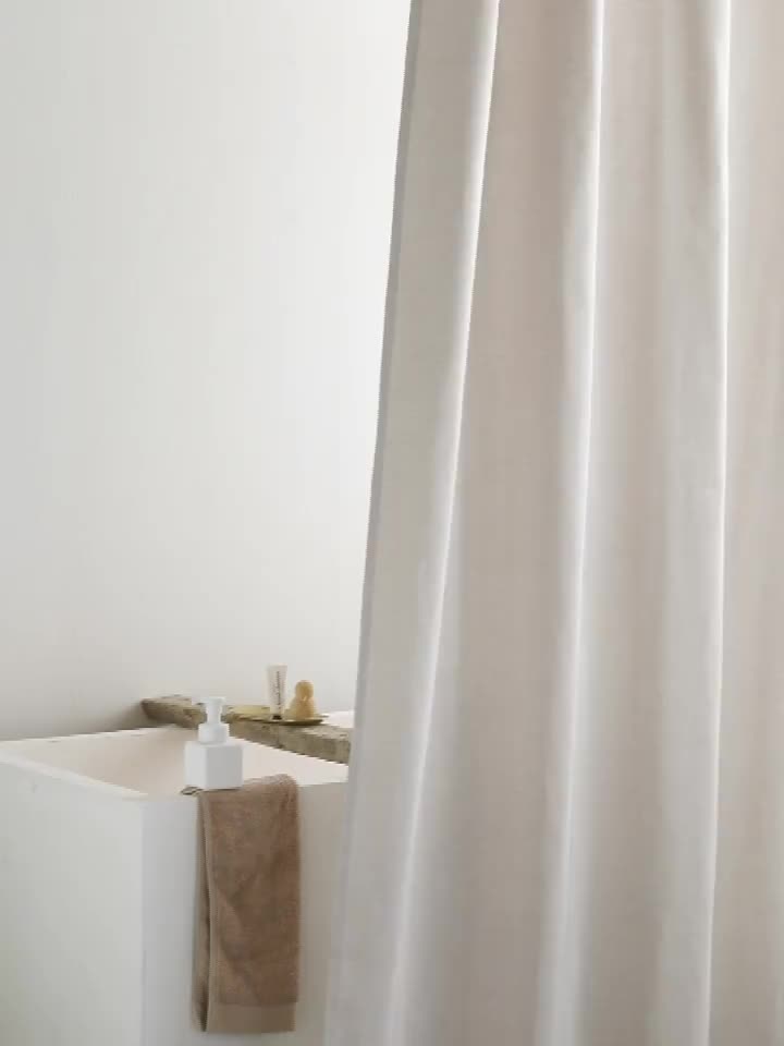 Elegant Shower Curtains (Roman Hole)