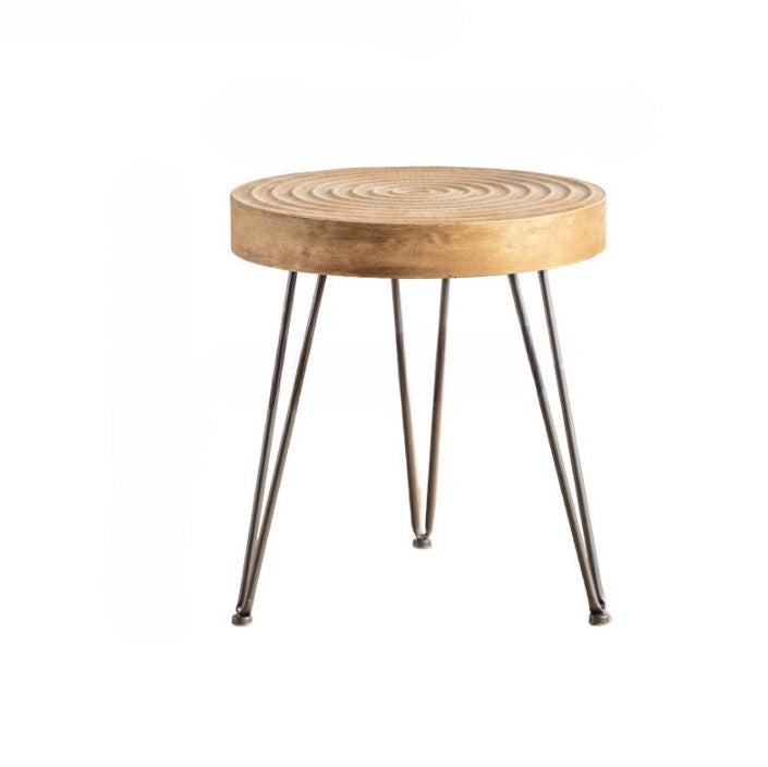 Round Light Lux Wooden Tables