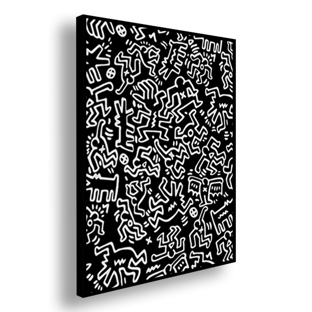 Monochrome Artwork Canvas Poster