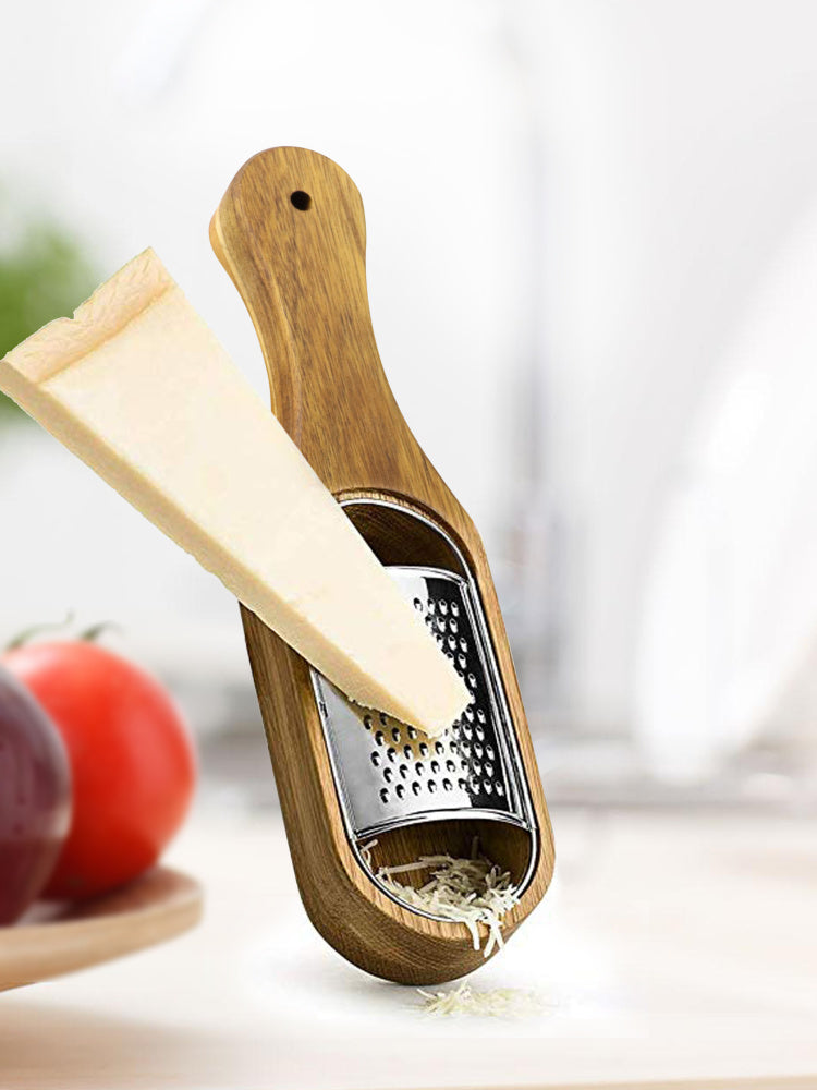 Vintage Style Wooden Grater (With Box)