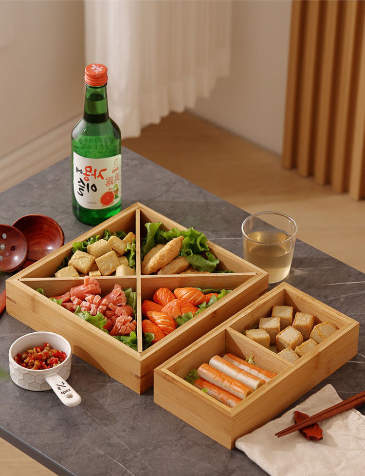 Wooden Dish & Organizer Boxes