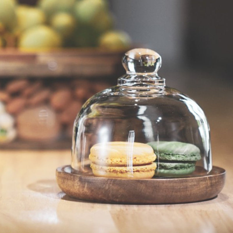 Wood & Glass Food Storage Containers