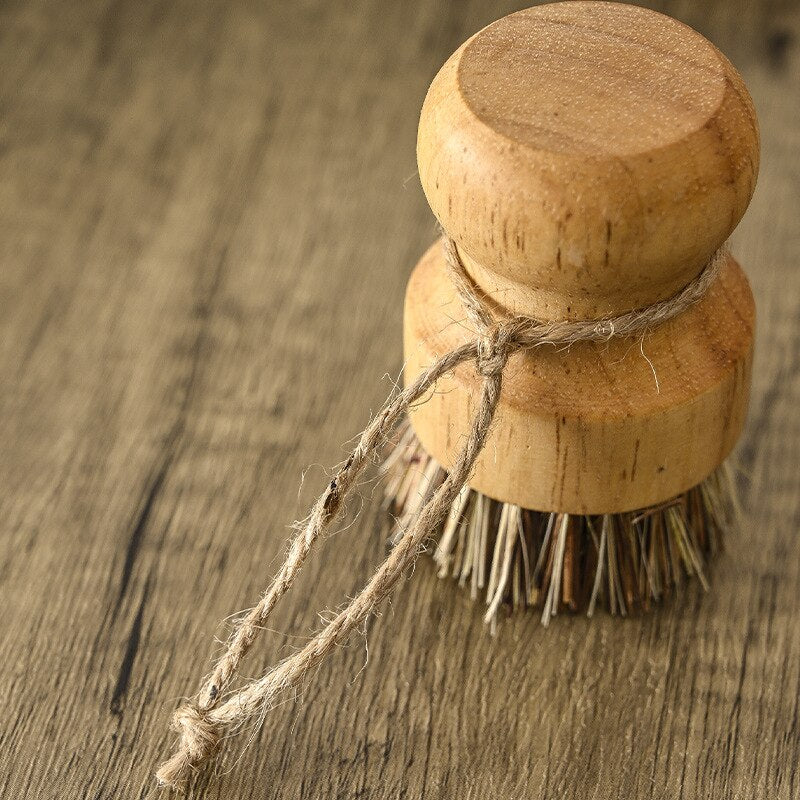 Wooden Cleaning Scrub Brush