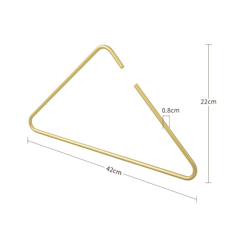 Triangle Light Lux Wardrobe Hangers