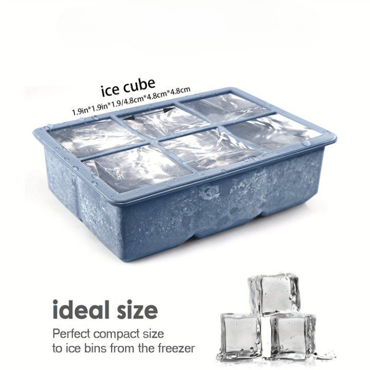 Multiple Sizes Silicone Ice Cube Trays