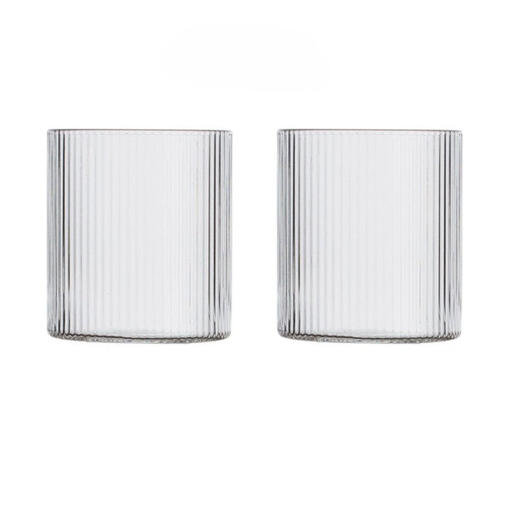 300ml Ripple Design Glass
