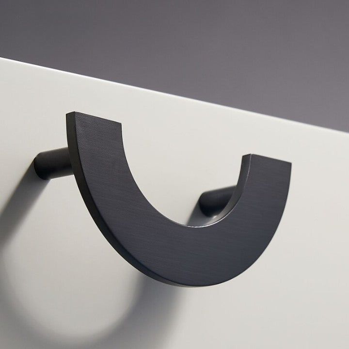 Light Lux Semi Circle Handle & Knob