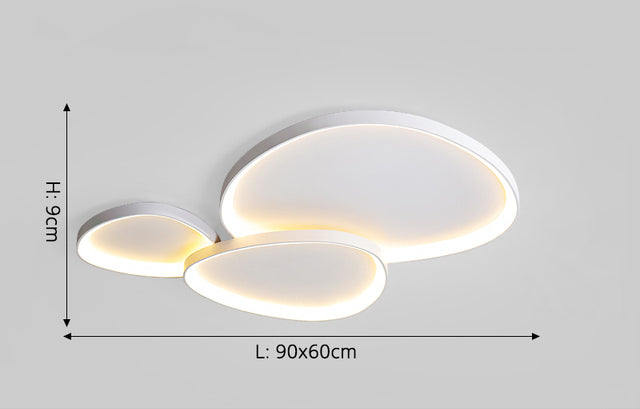Irregular 8 Shape Ceiling Light