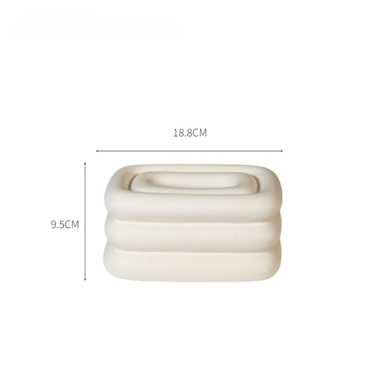 Ceramic Rectangular Tissue Boxes