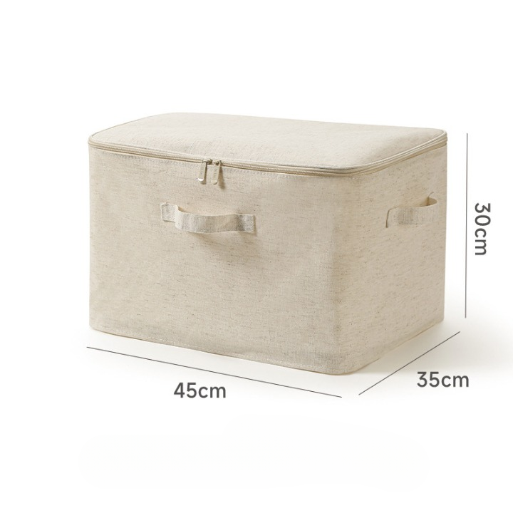 Wardrobe Folding Storage Baskets with Ziplock