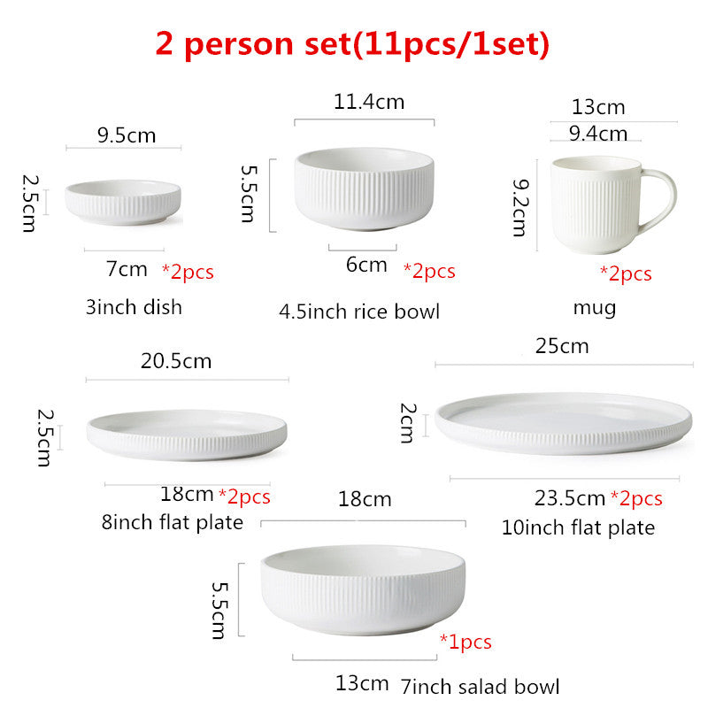 Matte Glazed Dinnerware (Set)