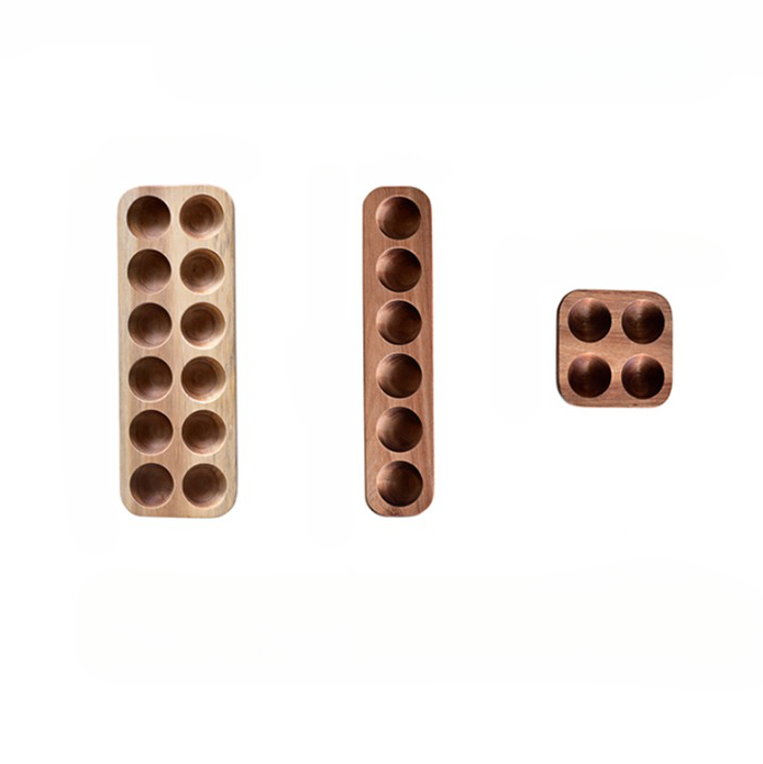 Wooden Egg Refrigerator Holder