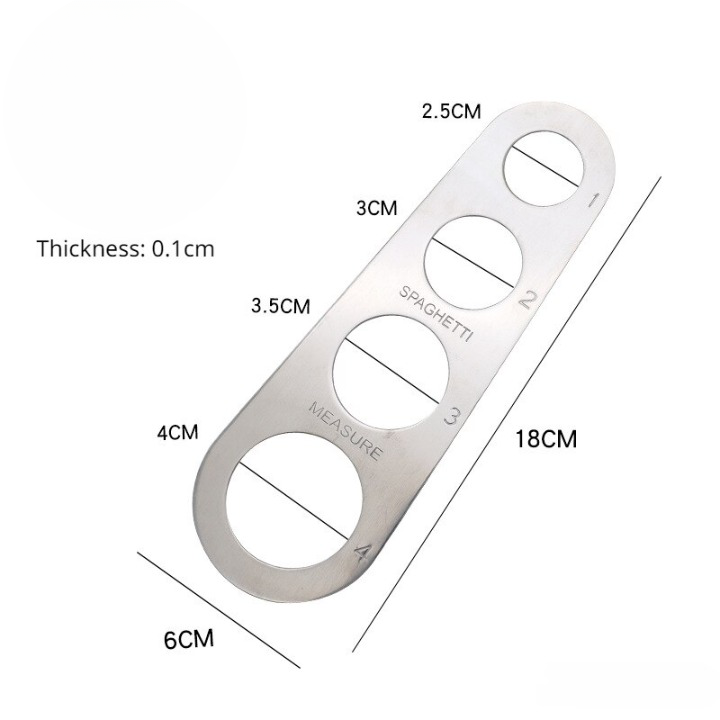 Spaghetti Pasta Measuring Tool