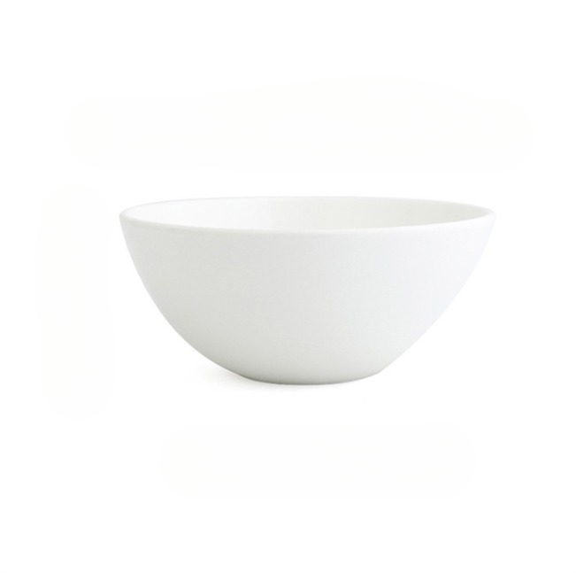 White Ceramic Salad Bowls