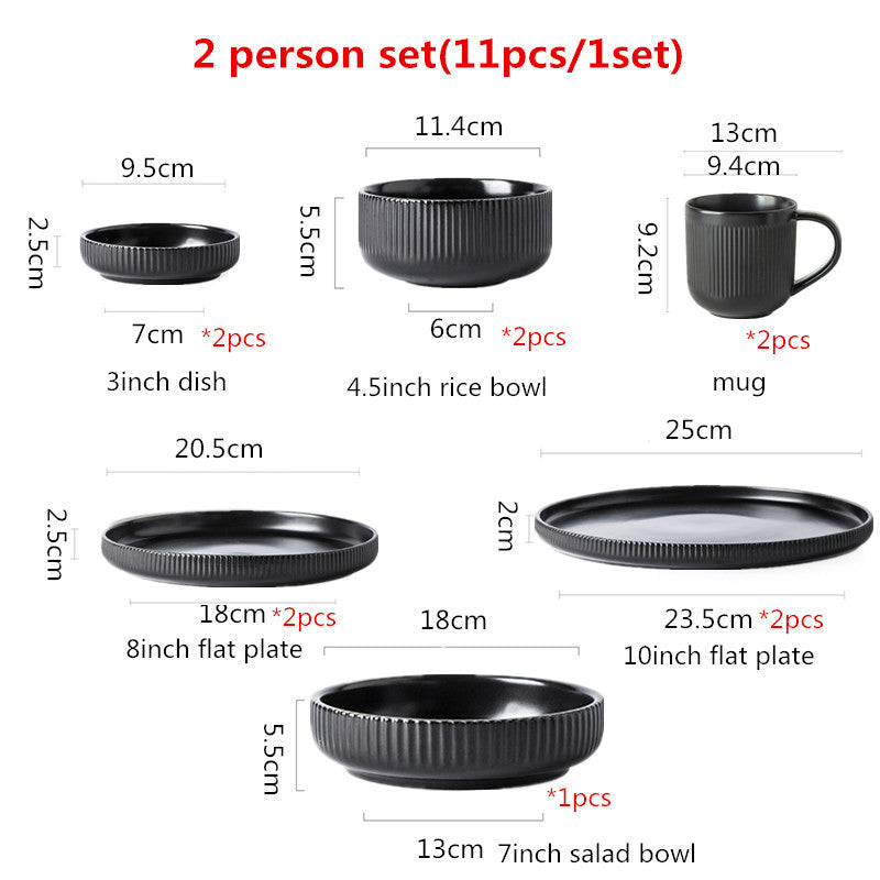 Matte Glazed Dinnerware (Set)