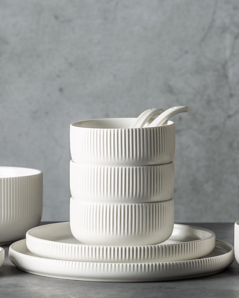 Matte Glazed Dinnerware (Set)