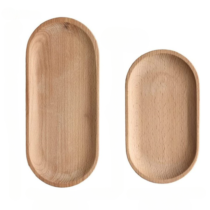 Wooden Oval Tray