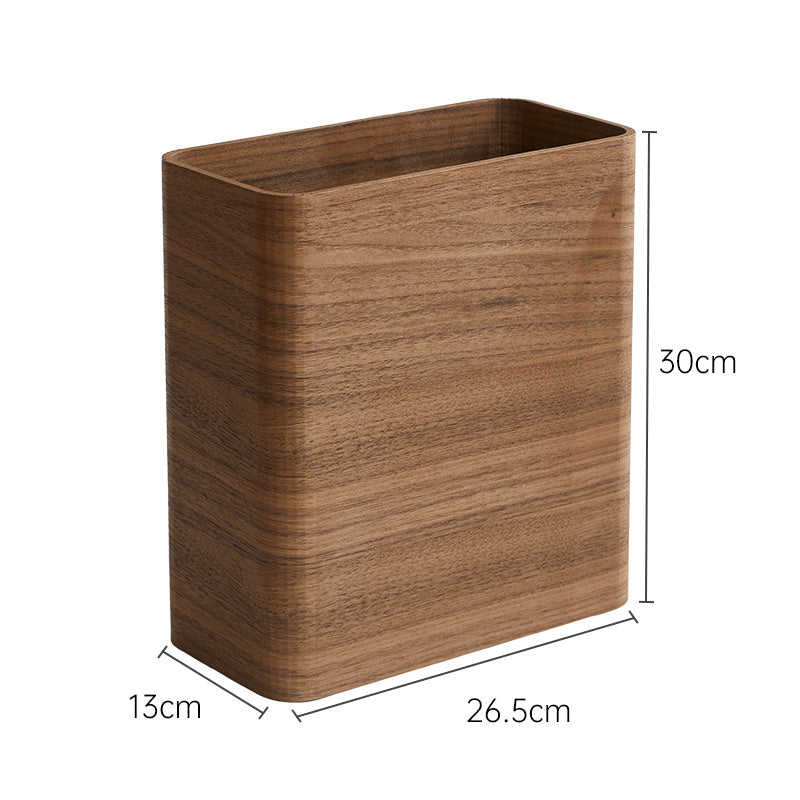 Light Lux Wood Trash Can
