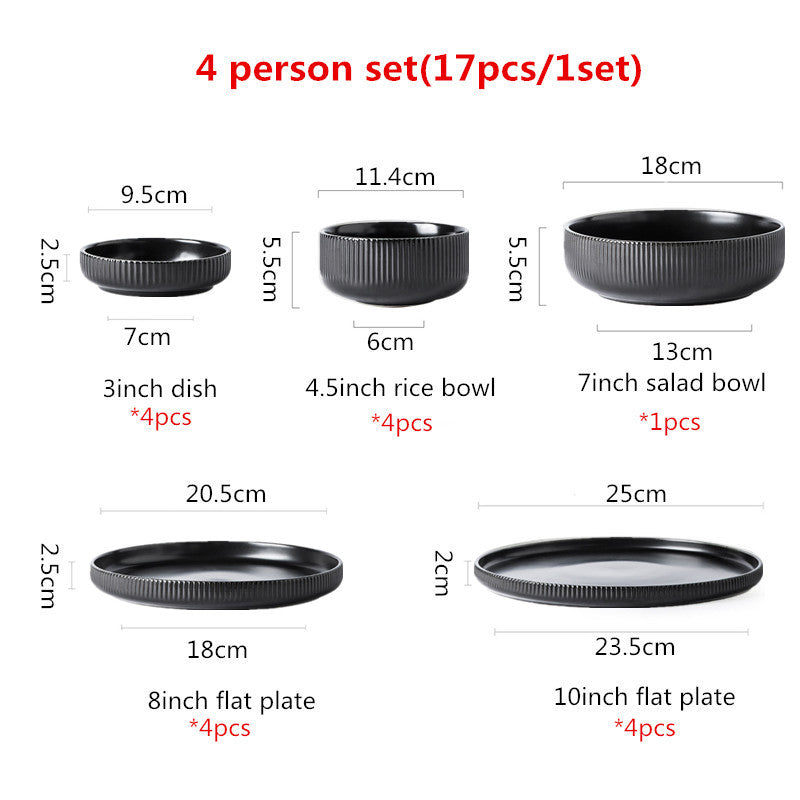 Matte Glazed Dinnerware (Set)