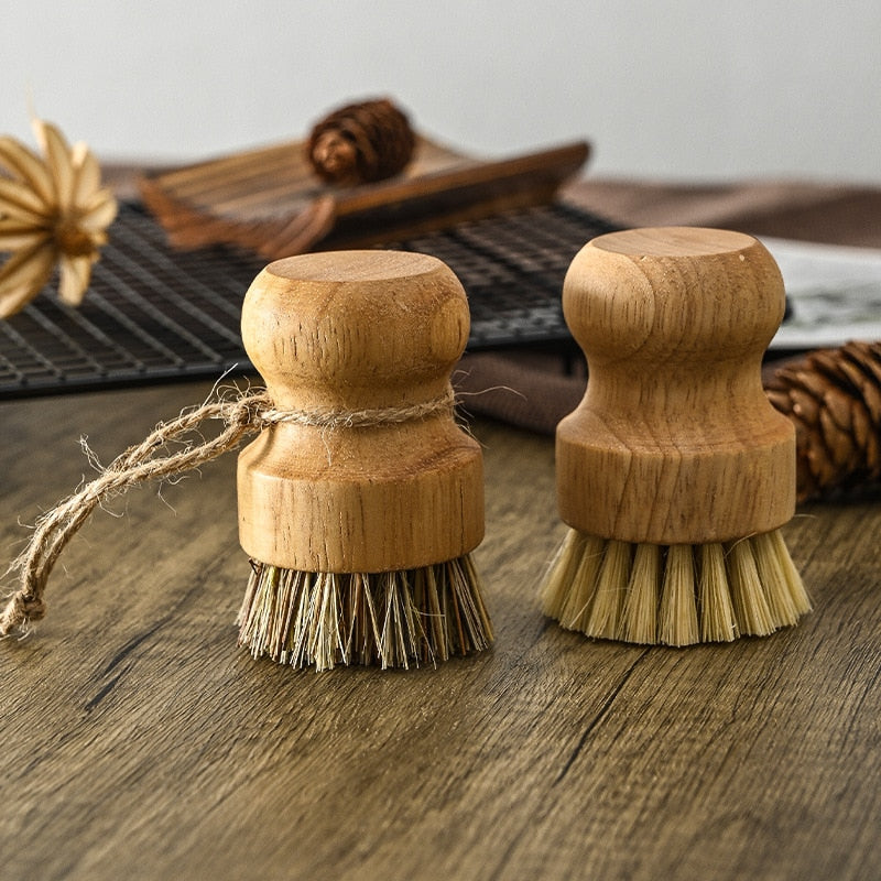 Wooden Cleaning Scrub Brush