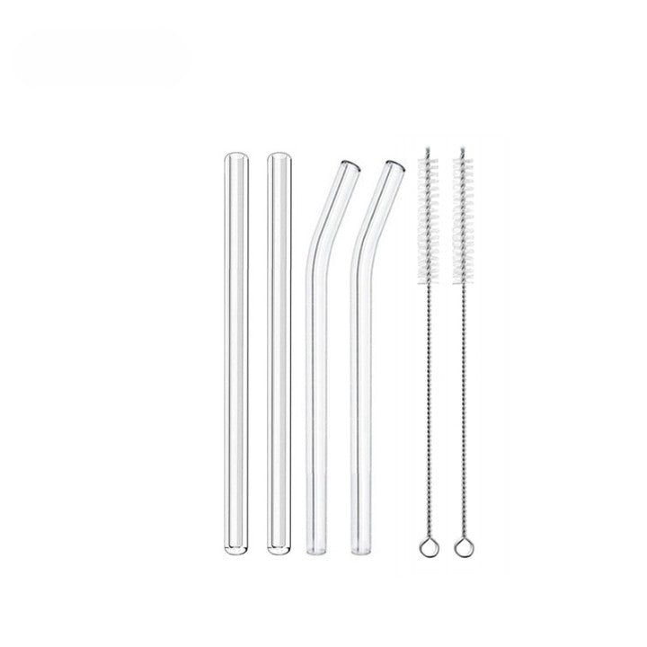 15cm Glass Straws
