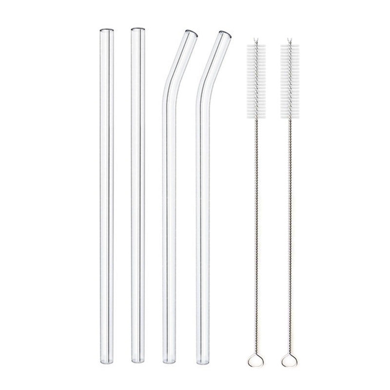 20cm Glass Straws