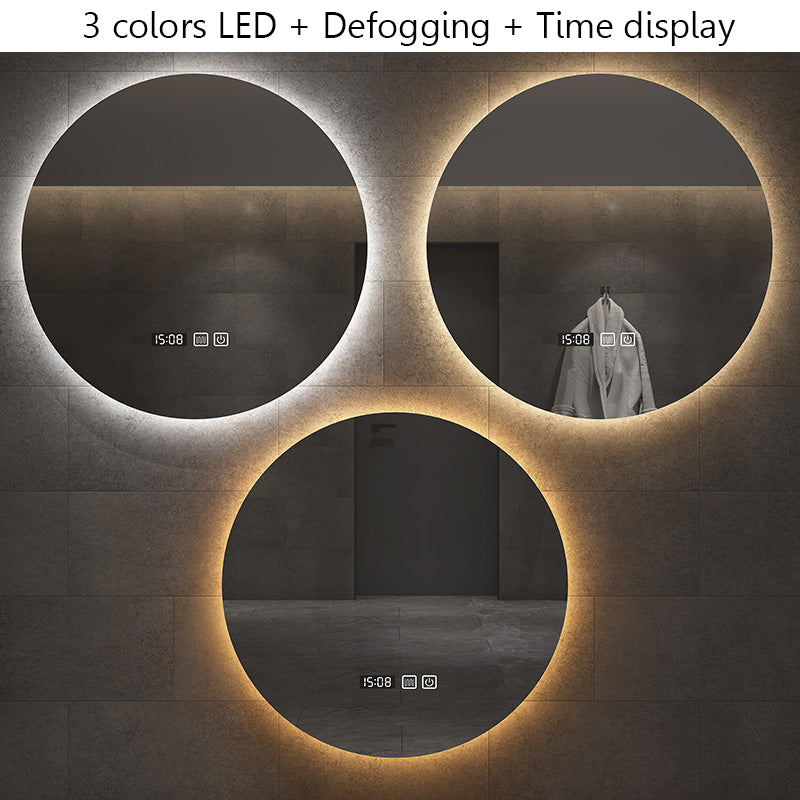 Round Bathroom Smart Mirror