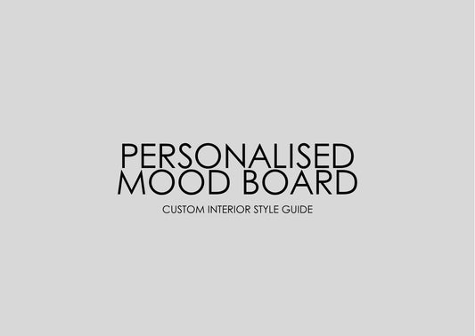 Personalised Mood Board – Custom Interior Style Guide