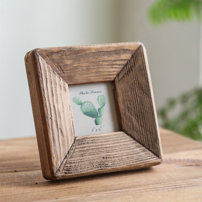 Rustic Style Wooden Photo Frames