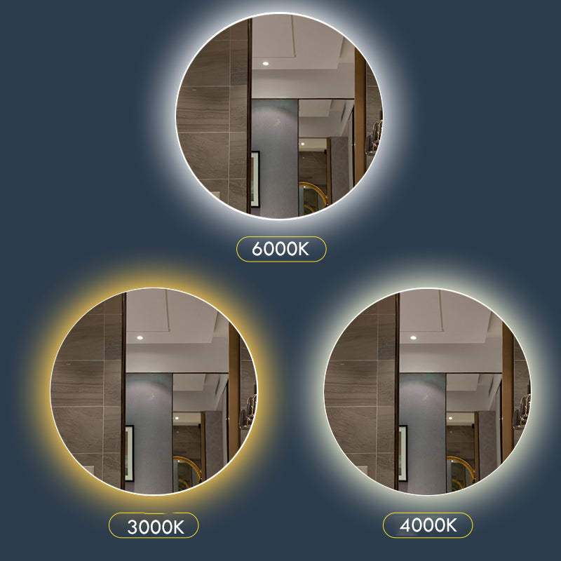 Round Bathroom Smart Mirror